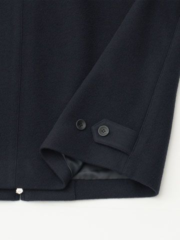 【25AW】ゼン モッサー ウール ブルゾン / ZEN MOSSER WOOL BLOUSON / ダークネイビー