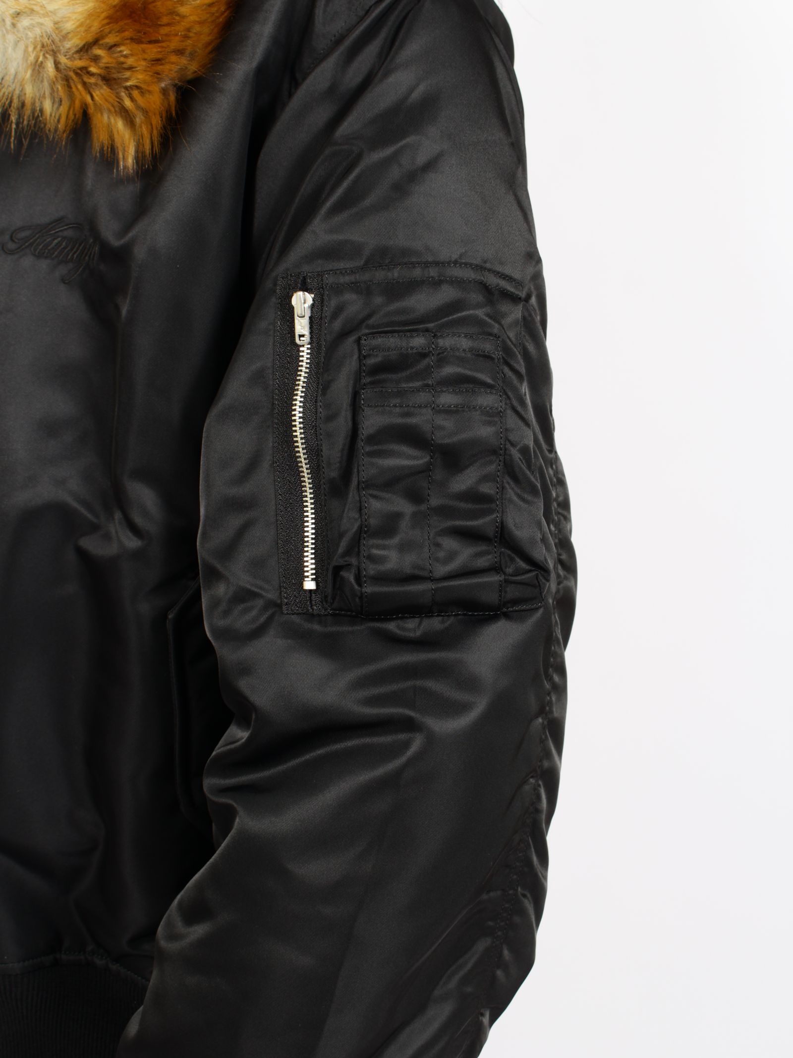 【26AW】 ファー フライト ジャケット / FUR FLIGHT JACKET / ブラック