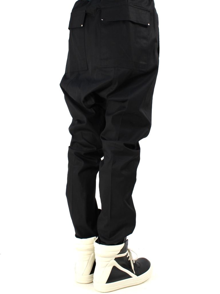 【22FW】ドローストリング サルエルパンツ / DRAWSTRING LONG / ブラック - 46(S) - ブラック