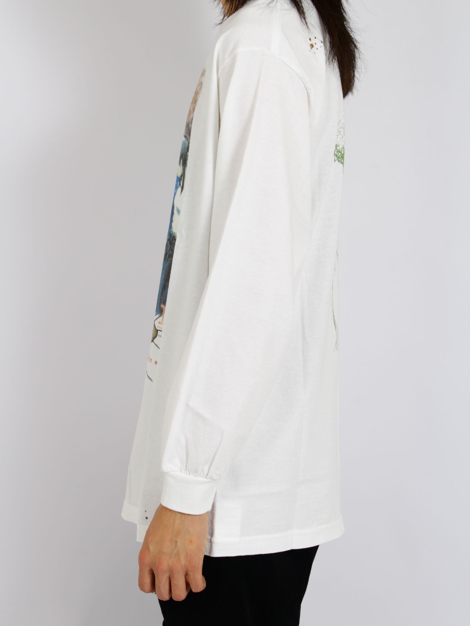 【26AW】セブ VS レイン レイヤー ロング スリーブ Tシャツ 長袖 カットソー / SEV VS LAIN LAYER L/SL TEE / ホワイト