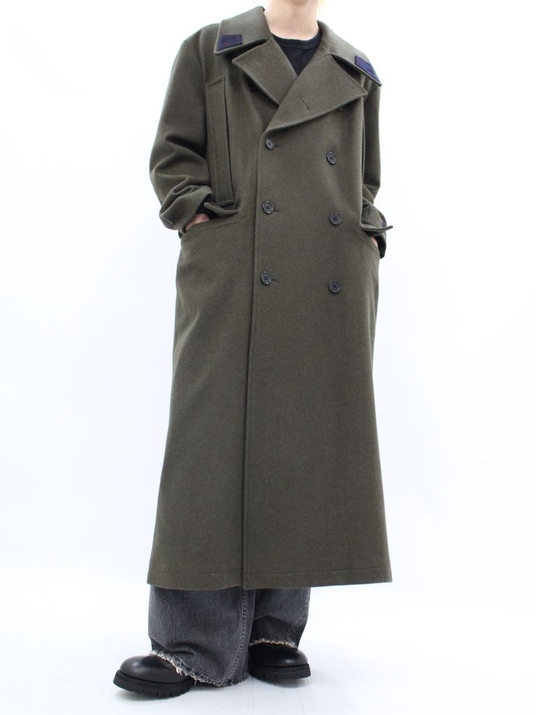定価99000円 22AW DAIRIKU ダイリクロングコートミントグリーン