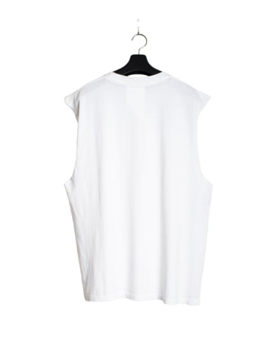 シフト ファーマー ティー ノースリーブ シャツ / SHIFT FARMER TEE / ホワイト