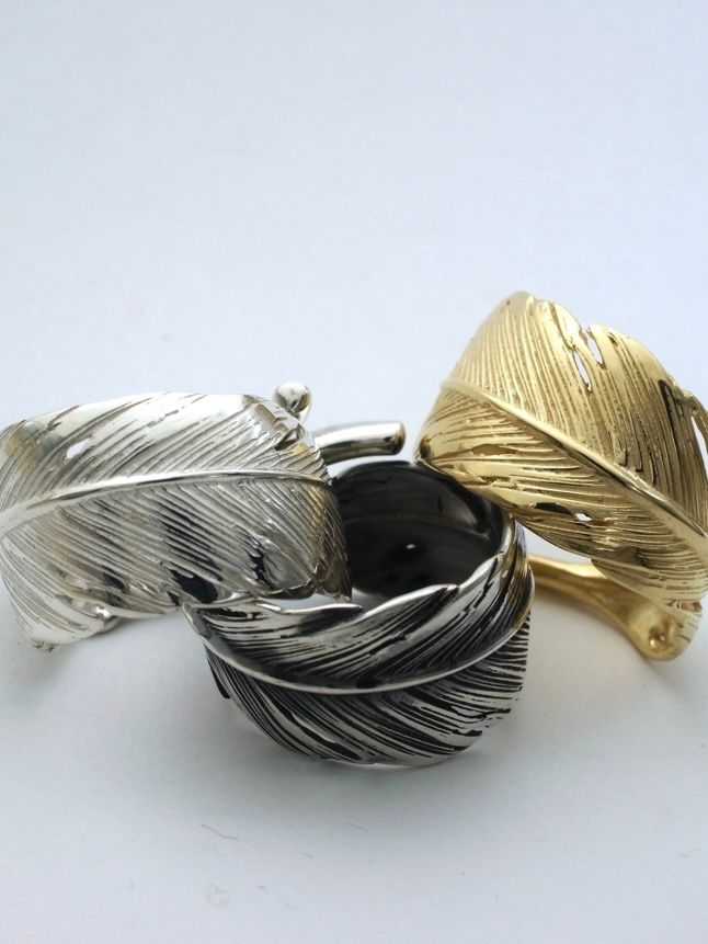 フェザーリング_2 / FEATHER RING_2(OX) / シルバー