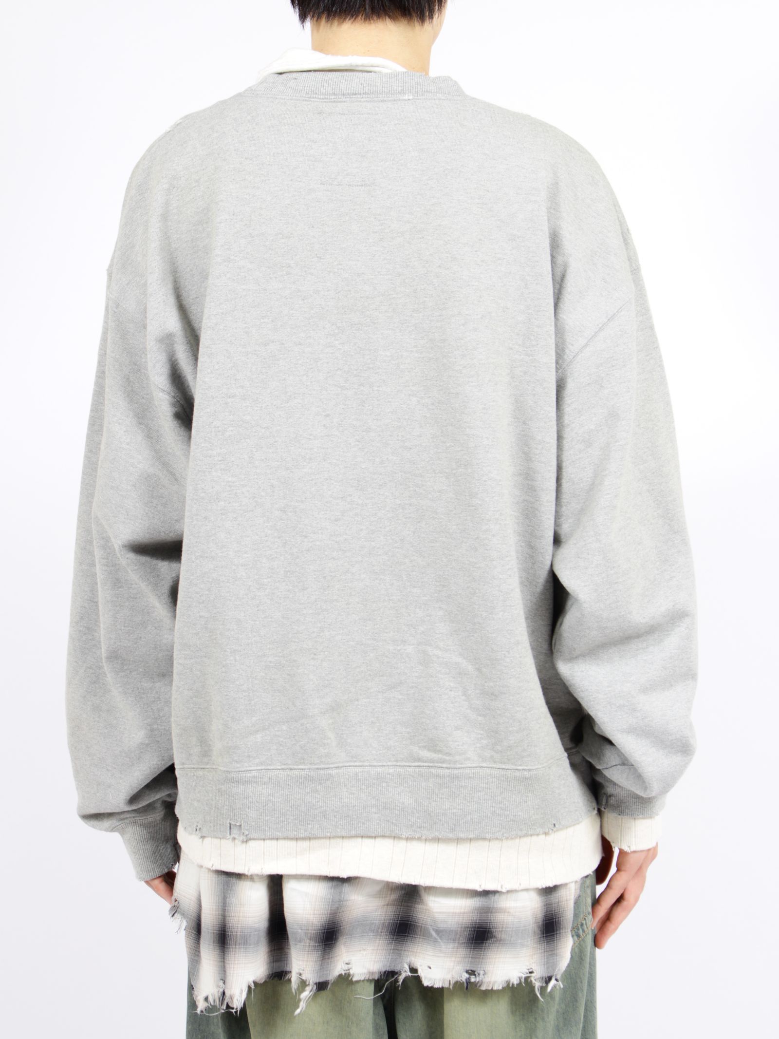 【26SS】トリプル レイヤード ポロ / TRIPLE LAYERED PO / グレー