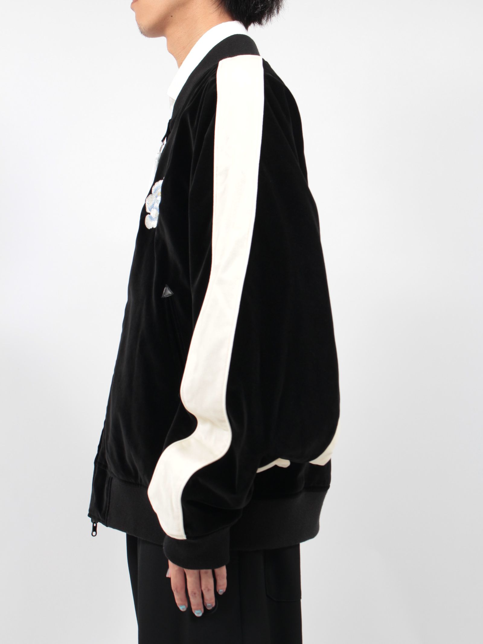 【24AW】アーム ガセット スーベニア ジャケット / ARM GUSSET SOUVENIR JACKET / ブラック