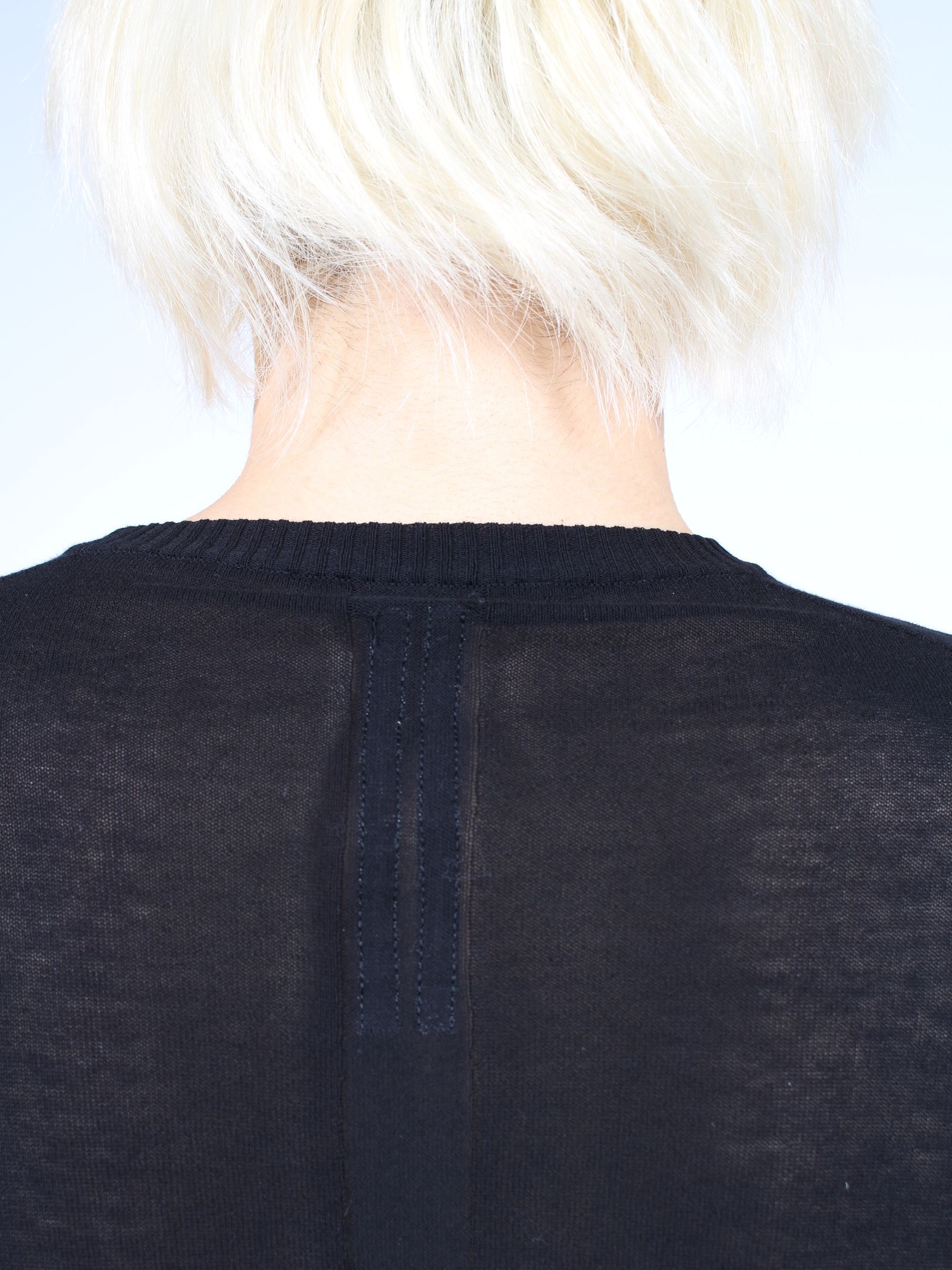 RICK OWENS - 【24SS】オーバーサイズ ラウンドネック ニット