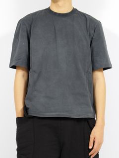 ダーツ Tシャツ / DART TEE 半袖 カットソー / WASHED BK(ウォッシュブラック)
