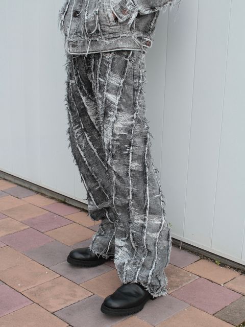 【24AW】TAAKKを用いた世界観溢れるデニムセットアップコーデ。