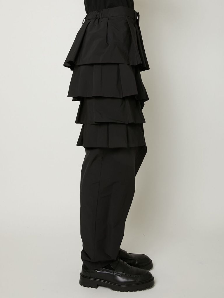 TAAKK - 【25SS】フリル パンツ / RUFFLE PANTS / ブラック | STORY
