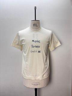【27SS】ヴェイグ アンサーズ クラシック Tシャツ メッセージ 半袖 / VAGUE ANSWERS (CLASSIC S/S TEE) (ISSUE#10) / ホワイト