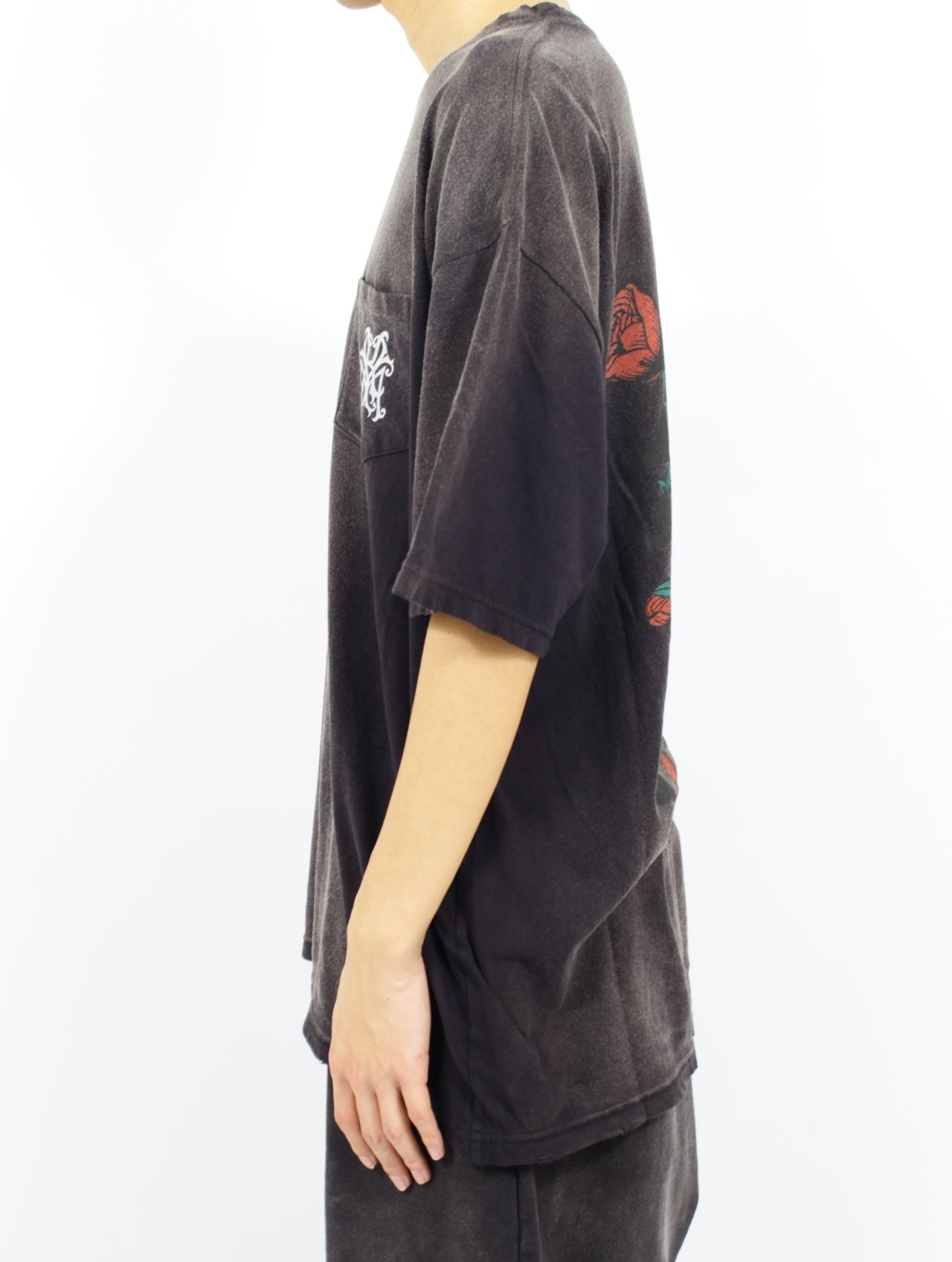 KAMIYA DISTRESSED Pocket Tシャツ プリント 半袖 天竺 KAMIYA - 【25SS】
