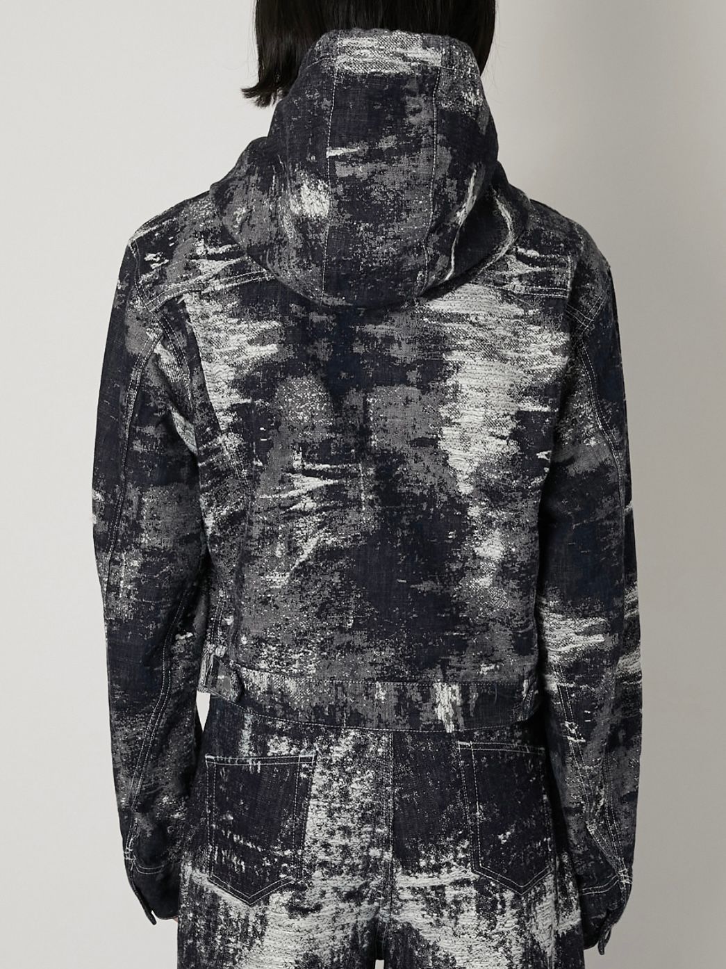 【26SS】デニム ジップアップ フーディー  / DENIM HOODIE / ワンウォッシュ