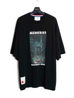 【26SS】"メモリーズ" 大友克洋 "磁気嵐" マグネットローズ Tシャツ / MEMORIES "MAGNETIC ROSE" S/SL Tee /ブラック