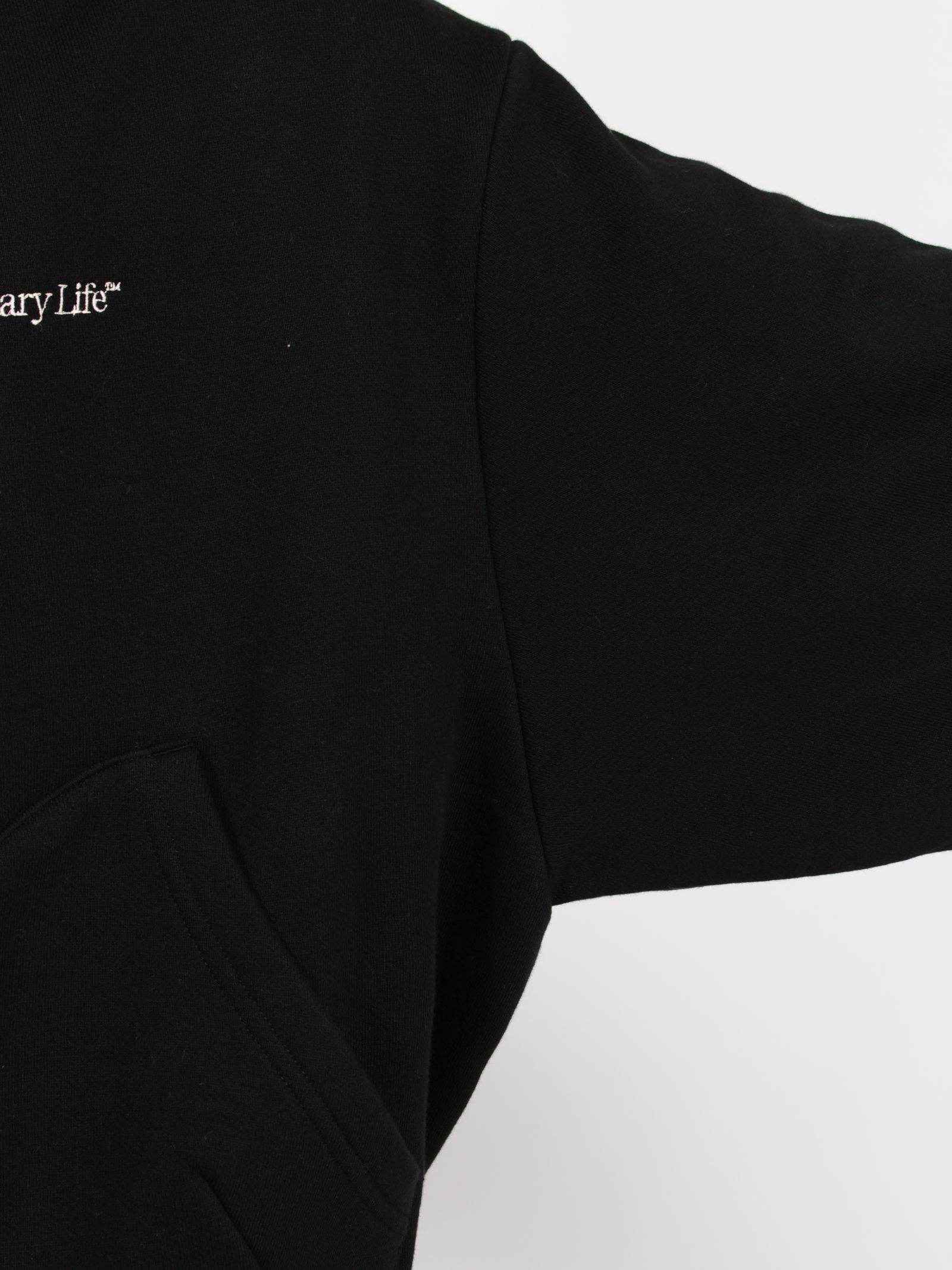 【定番】オーディナリー ホーム オールド スタイル ジップ フーディ / ORDINARY HOME OLD STYLE ZIP HOODIE / ブラック