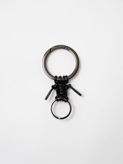 クリスティ ノットマン リング ブラック メッキ キーリング / CRISTY KNOTMAN RING BK RAPTO JP / ブラック