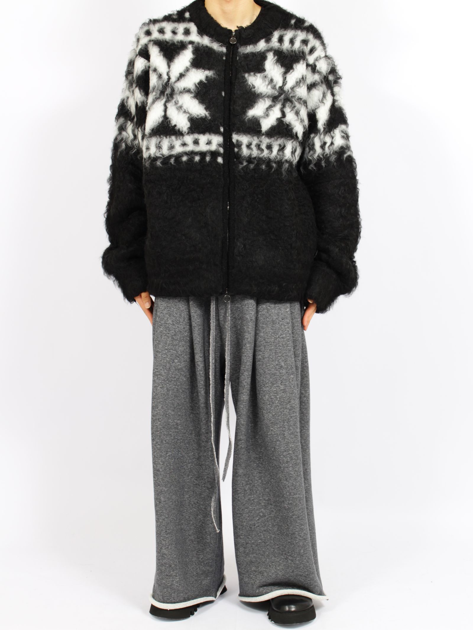 【26AW】スノーウィー フェアリセール カーディガン 長袖 / SNOWY FAIRISELE / ブラック