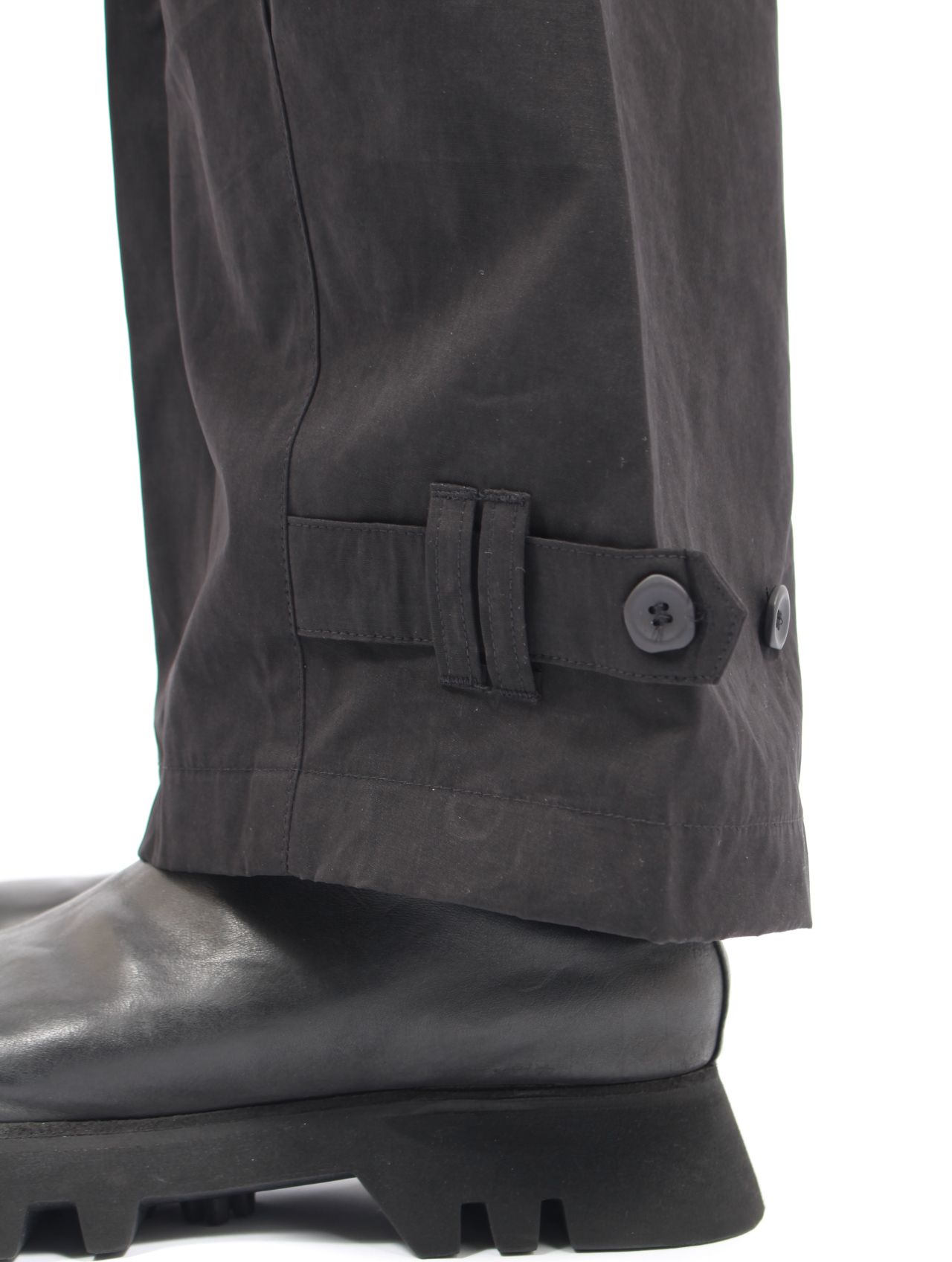 【25AW】タイ パンツ / TIE PANTS / ブラック