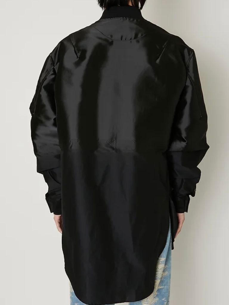 TAAKK - 【23AW】切り替え MA-1 シャツ / MA-1 SHIRTS / ブラック | STORY