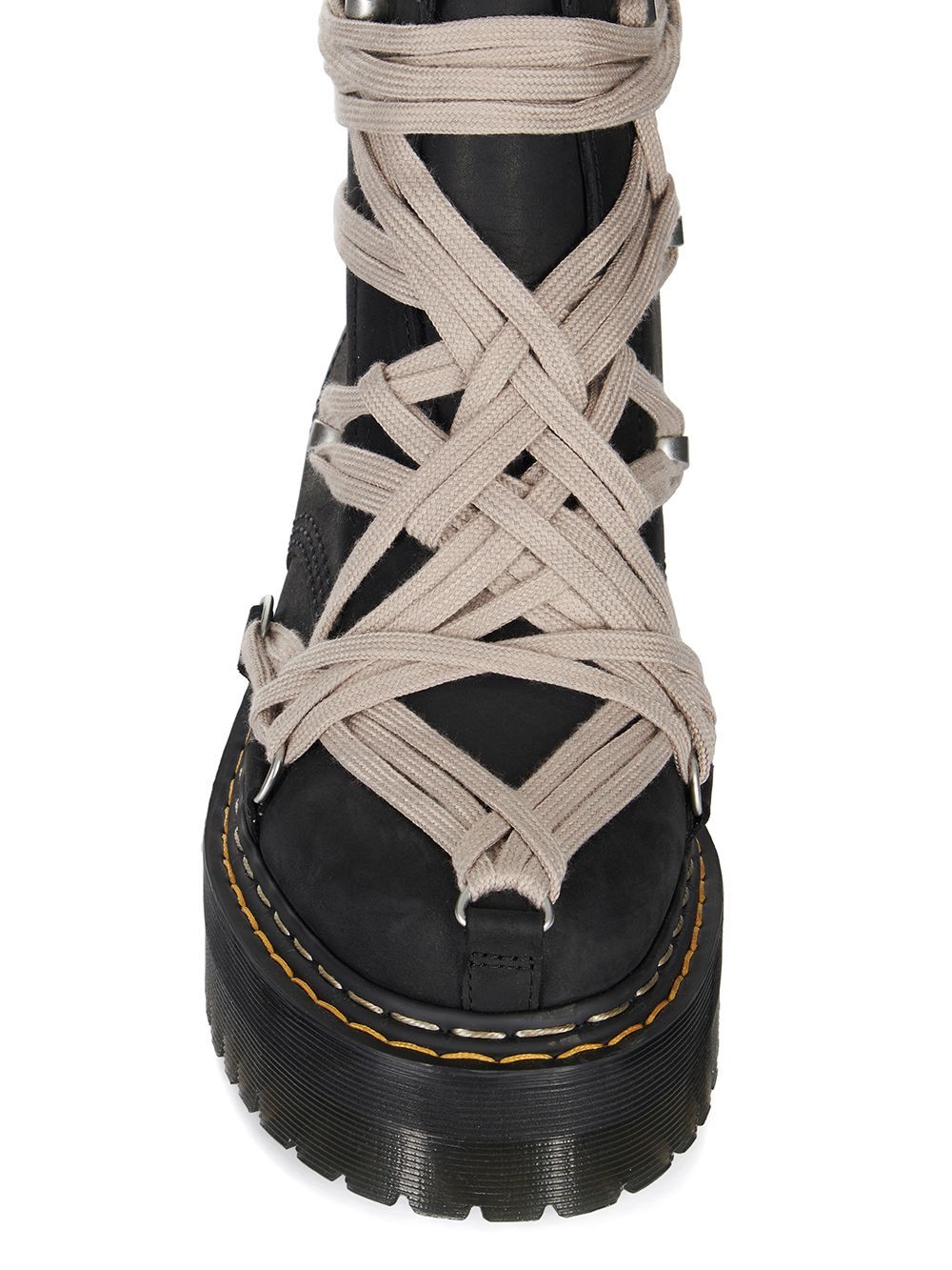 【25AW】Dr.Martens コラボレーション 1460 クワッドソール メガレース ブーツ / 1460 QUAD SOLE MEGALACE BOOT / ブラック