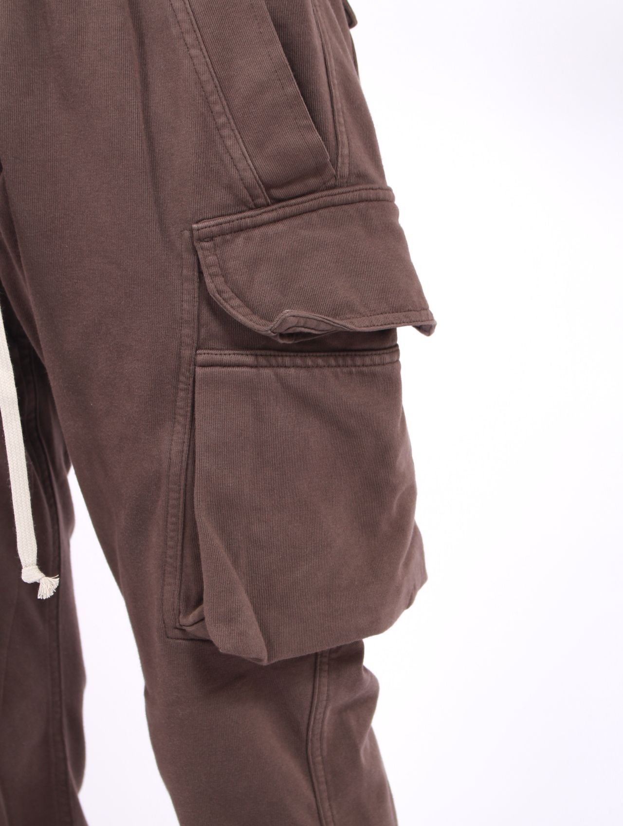 【25AW】カーゴポケット マストドンカット スウェット パンツ / MASTODON CUT / ダーク ダスト