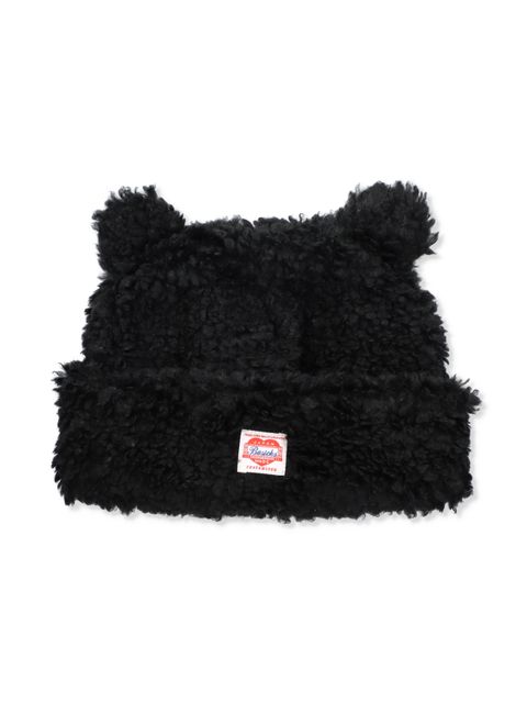 【25AW】ベアー ビーニー 帽子 / BEAR BEANIE / ブラック