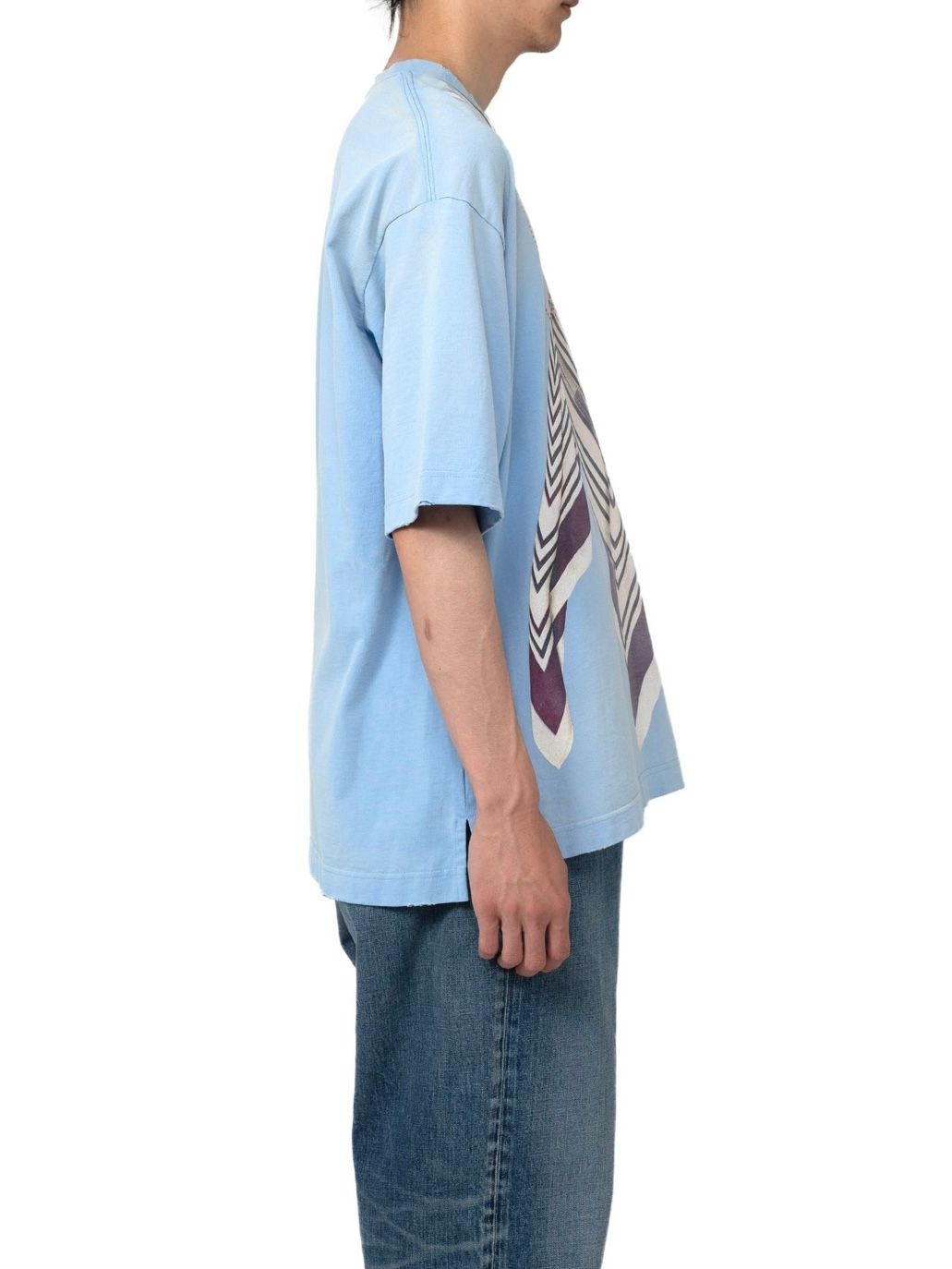 MIHARA YASUHIRO TROMP l’OEIL PRINTED TEE袖丈28cm