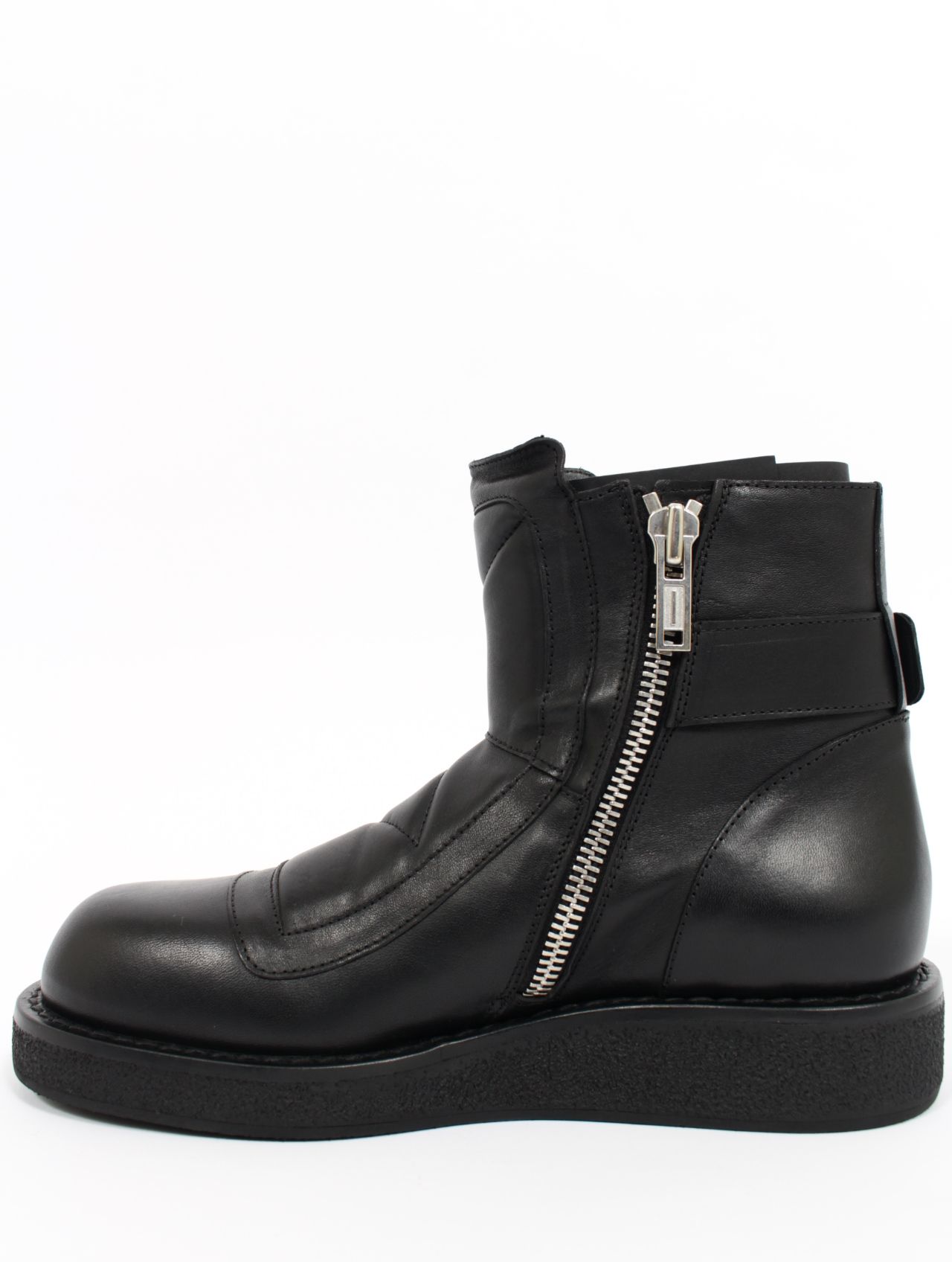 【25AW】スネ アンクル サイドジップ ブーツ / SUNE UNCLE SIDE ZIP BOOT / ブラック