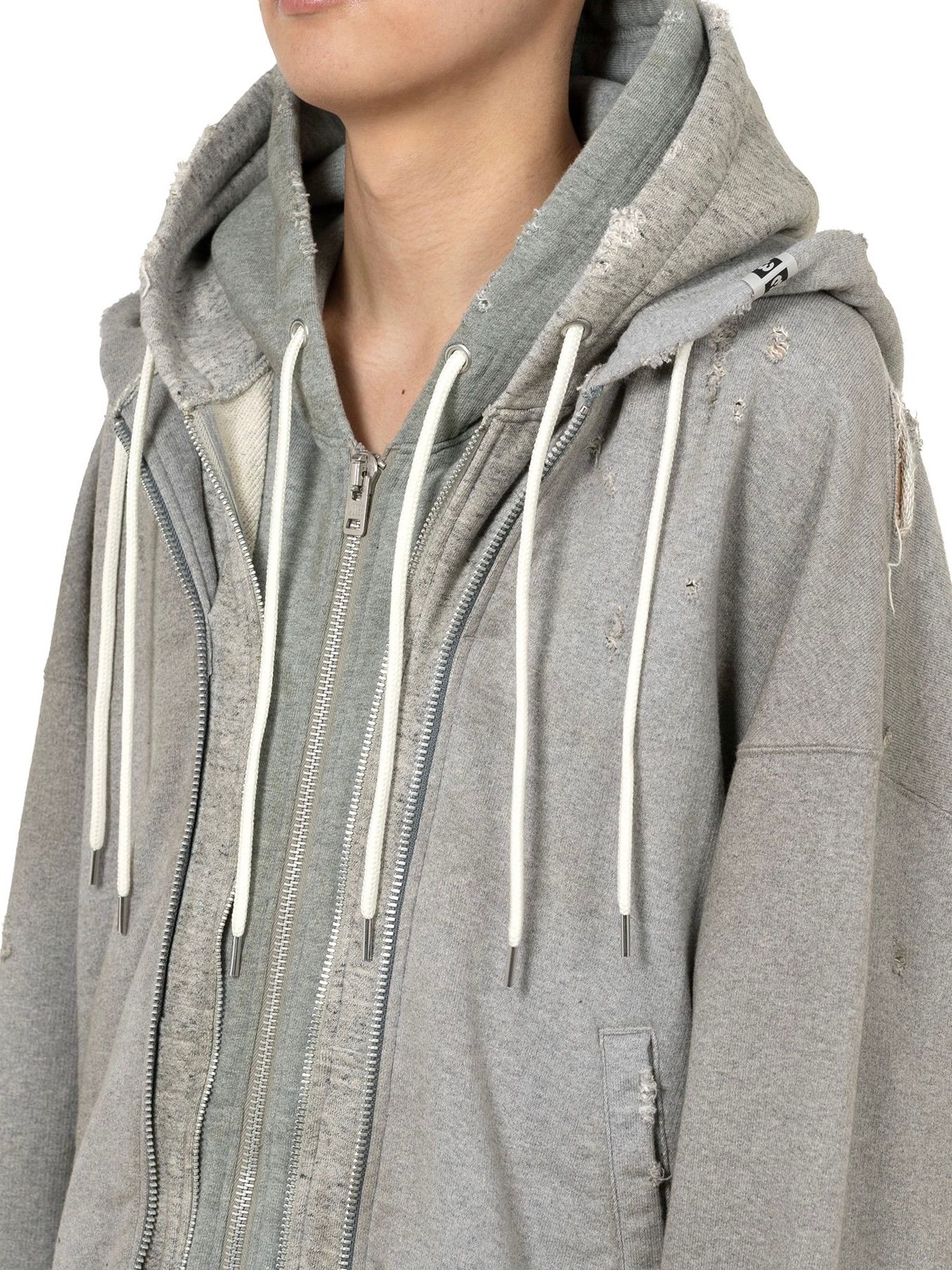 【25AW】トリプル レイヤード パーカー / TRIPLE LAYERED PARKA / グレー