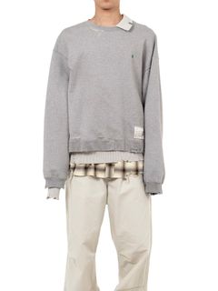 【25AW】トリプル レイヤード プルオーバー / TRIPLE LAYERD PULLOVER / グレー