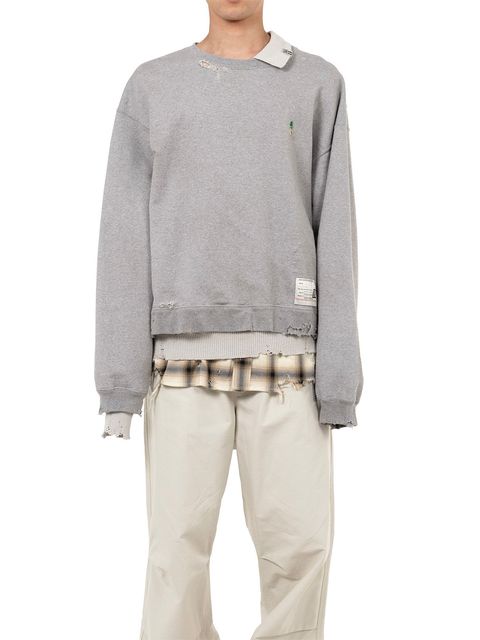 【25AW】トリプル レイヤード プルオーバー / TRIPLE LAYERD PULLOVER / グレー