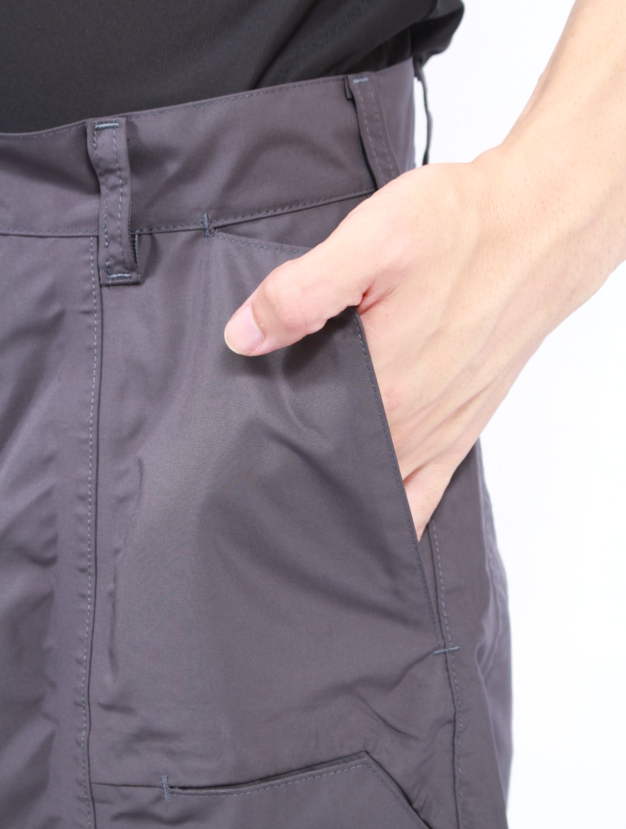 【25AW】6ポケット パネル ツイスト トラウザーズ / 6Pocket Panel Twist Trousers / グレー