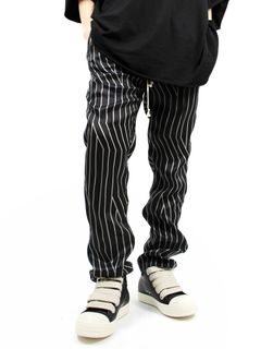 RICK OWENS ドローストリングサルエル クロップド DIRT期 TE素材 