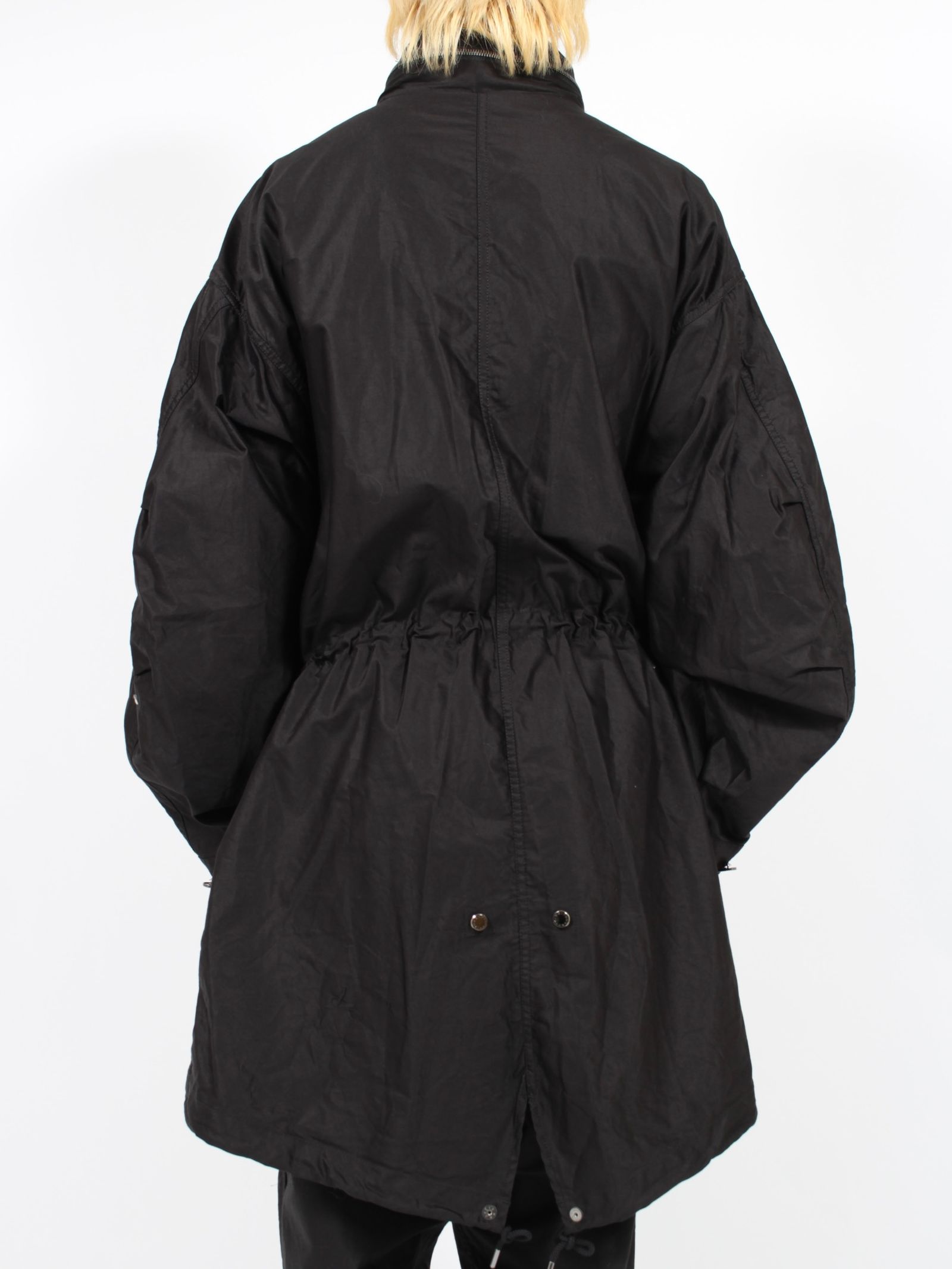 FUMITO GANRYU - 【24AW】2WAY M-51 x M-65 ロングコート / 2WAY M-51 X M-65 COAT /  ブラック | STORY