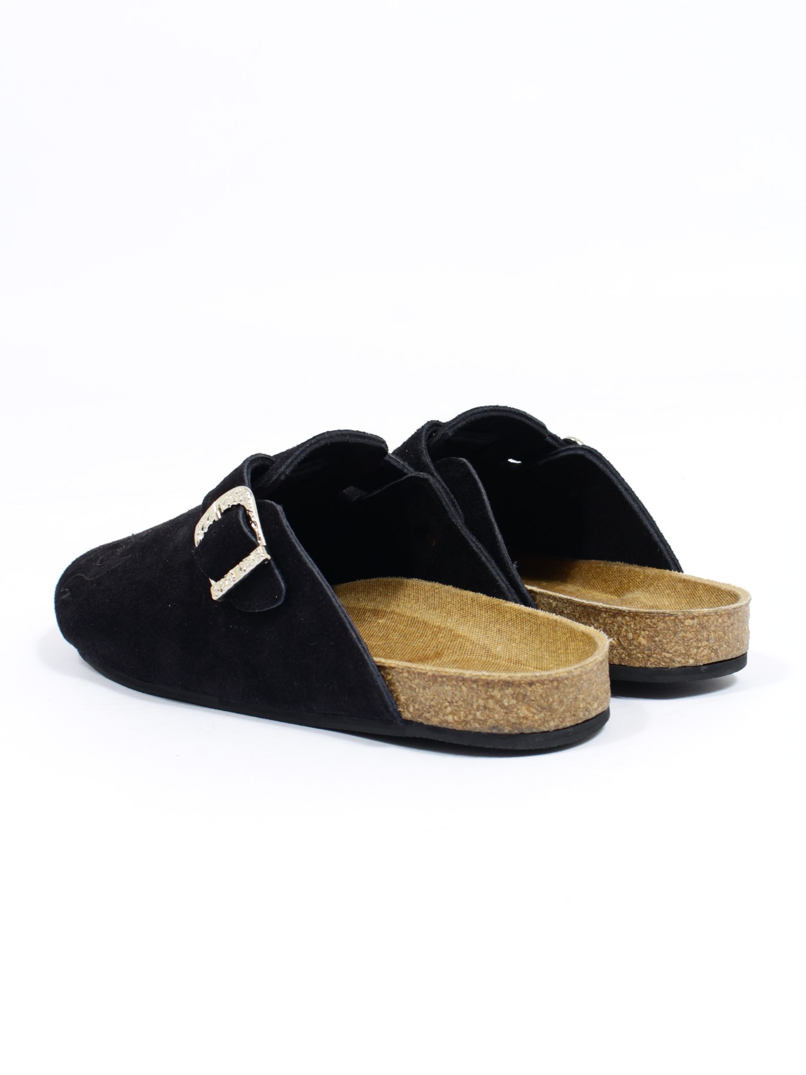 【26SS】フレイム パターン サボ サンダル / FLAME PATTERN SABO SANDALS / ブラック