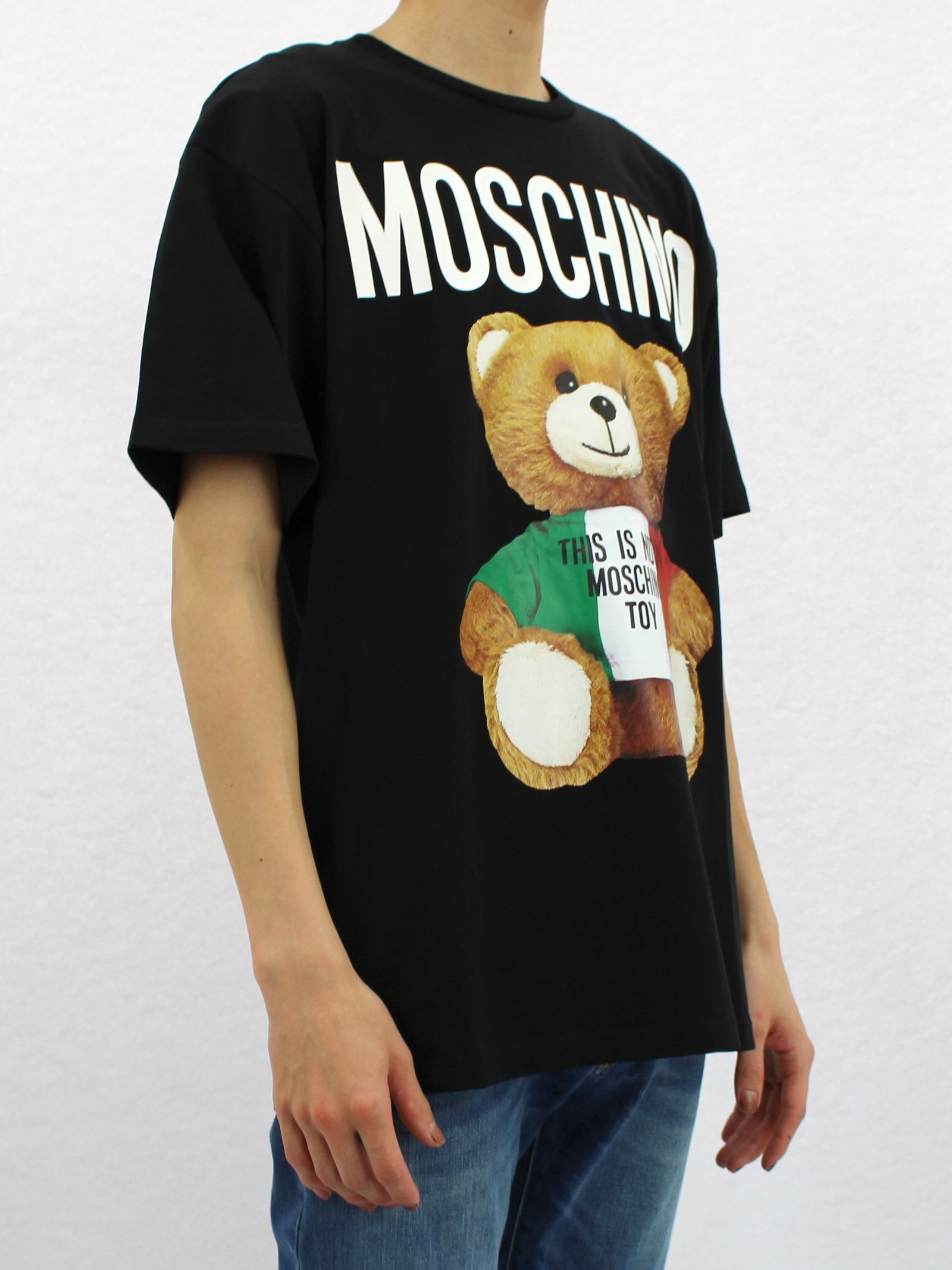 人気SALE安い】 MOSCHINO モスキーノ ベアTシャツ b63az-m62019537808