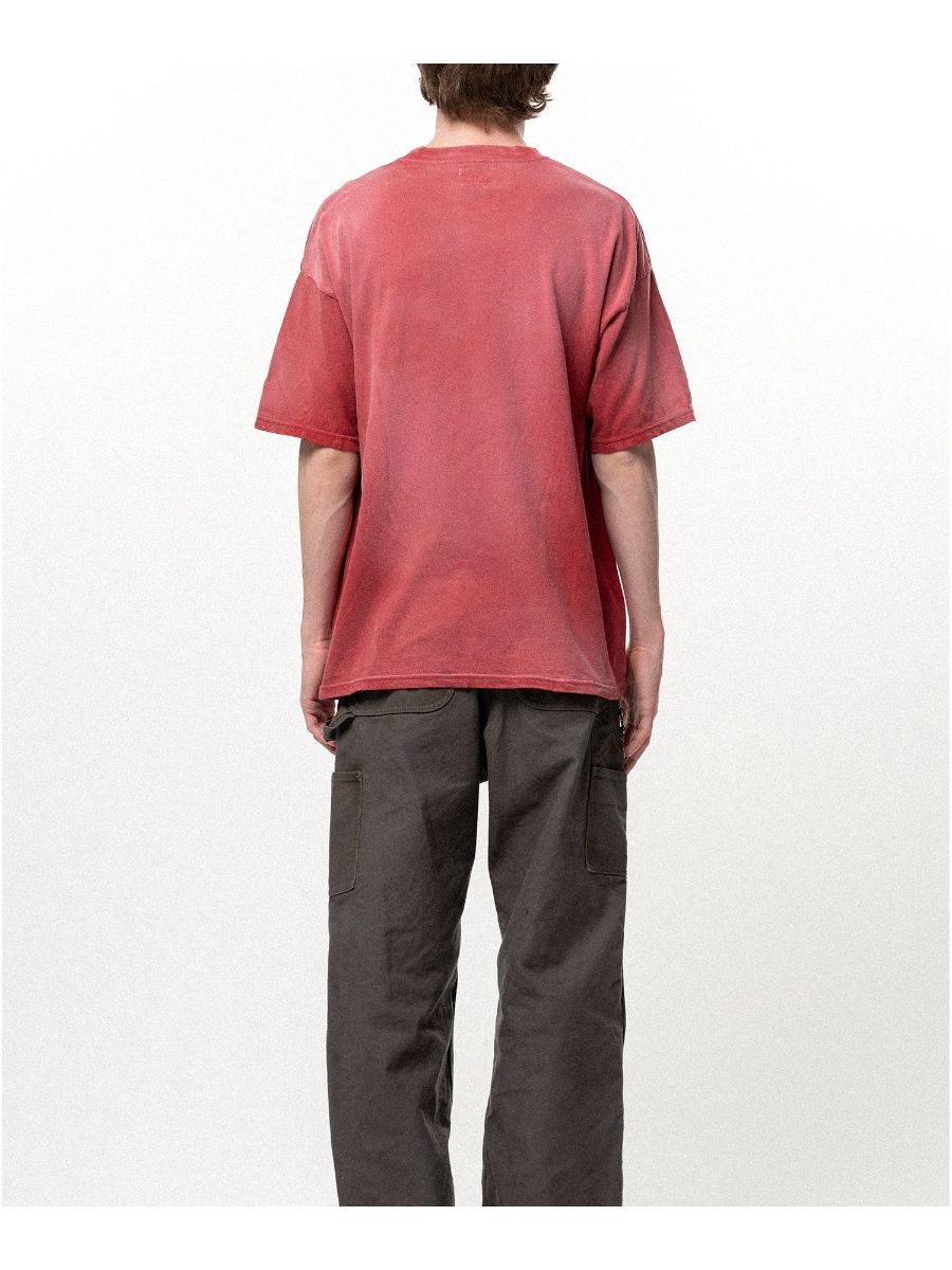 【26SS】”コヨーテ エンジェル”  ポケット Tシャツ / "COYOTE ANGEL" POCKET TEE / レッド