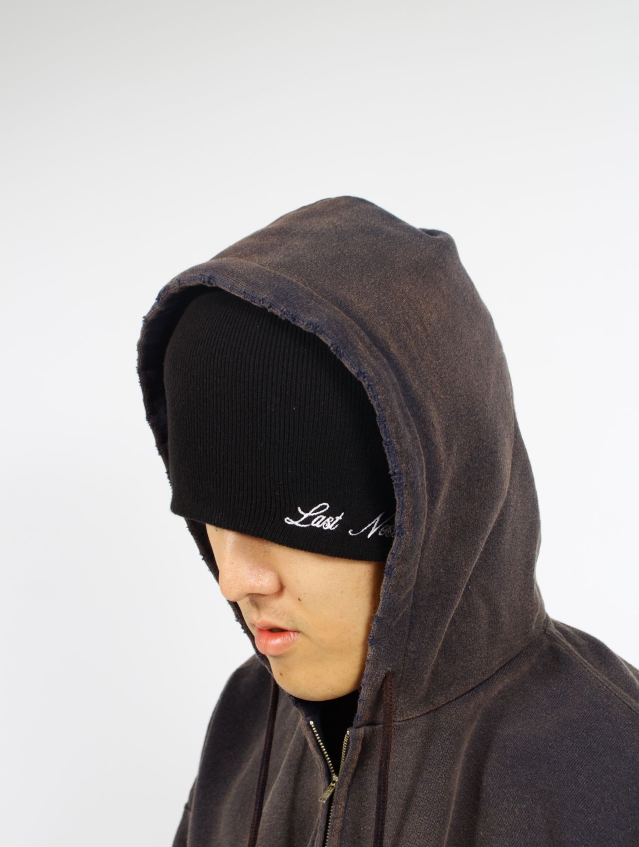 【25SS】 "ウォーター プルーフ" ヴィンテージ フーディー パーカー / "WATER-PROOF"VINTAGE HOODIE / ヴィンテージ ネイビー