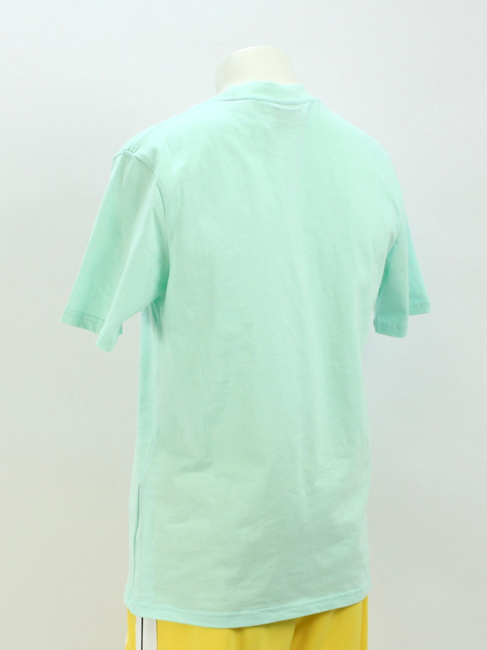 刺繍ロゴ Tシャツ / FAIR AQUA T-SHIRT WITH MULTICOLOR LOGO / アクア × マルチ