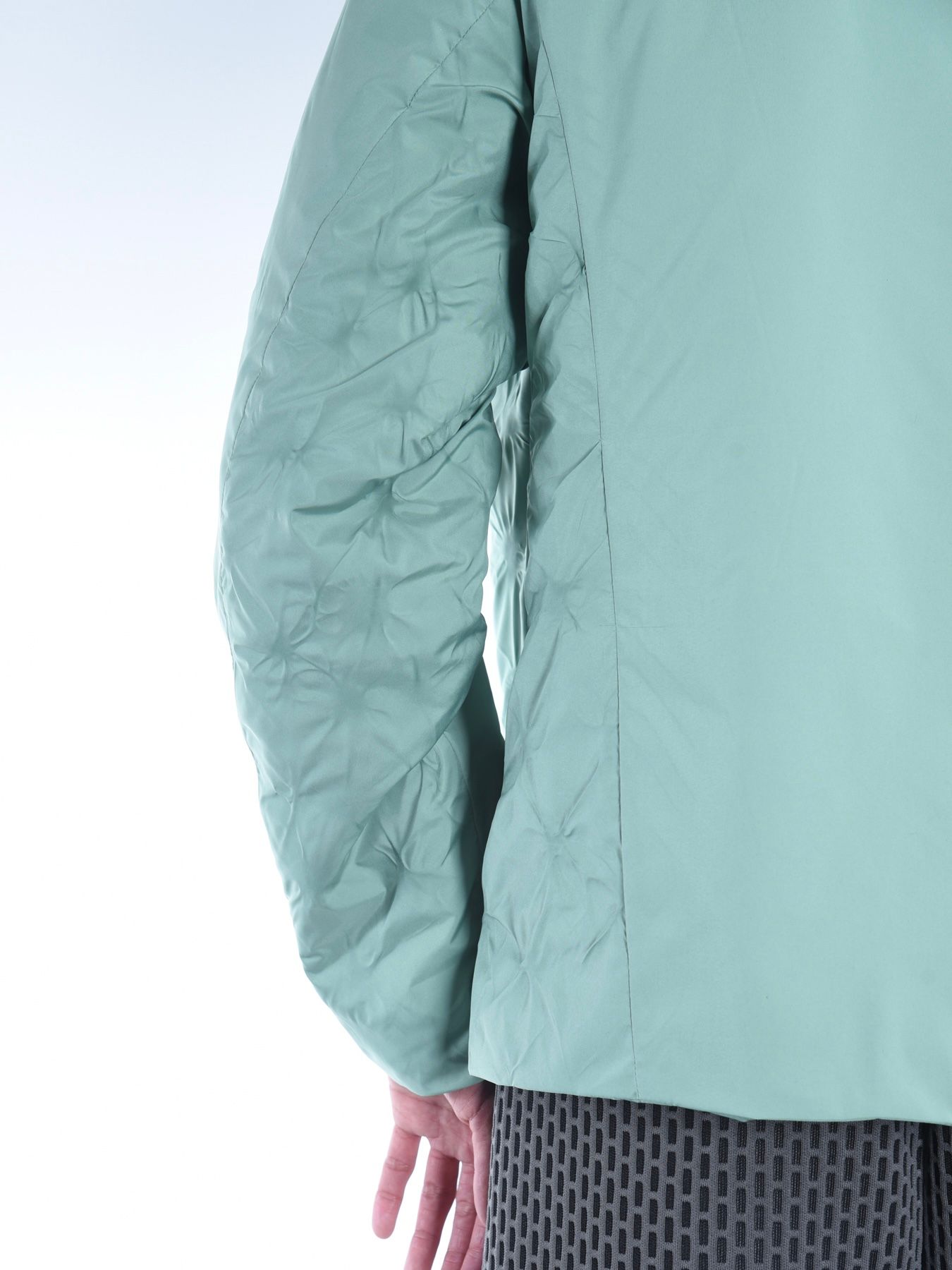 【24AW】リーフ ダウン ジャケット / LEAF DOWN JACKET / グリーン