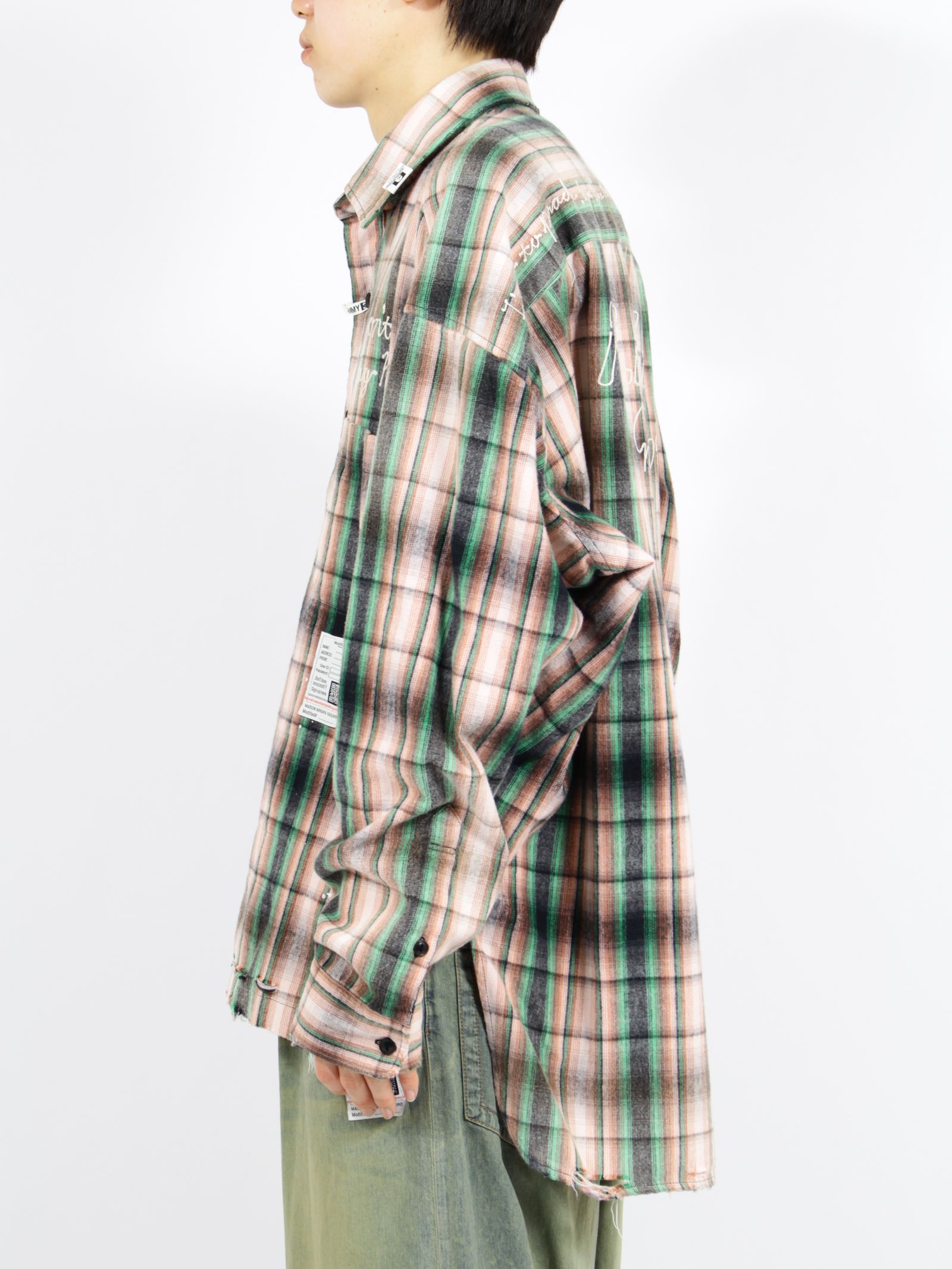 【26SS】ヴィンテージ ライク チェック シャツ / VINTAGE LIKE CHK SH / ピンク