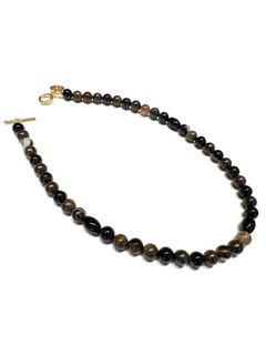 【取り寄せ・受注生産】定番 数珠 ジュズ ネックレス / JUZU NECKLACE / ブラウン