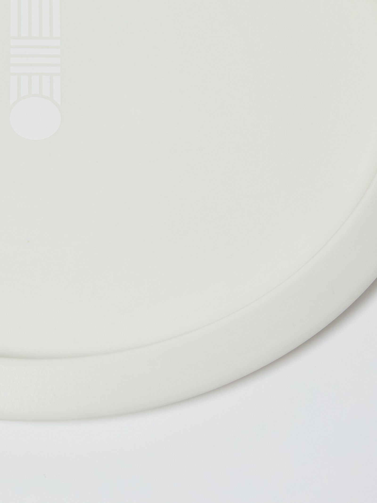 HIROTAKE IIDA 別注 磁器製 ディッシュプレート / SARA.3:PORCELAIN PLATE / ホワイト
