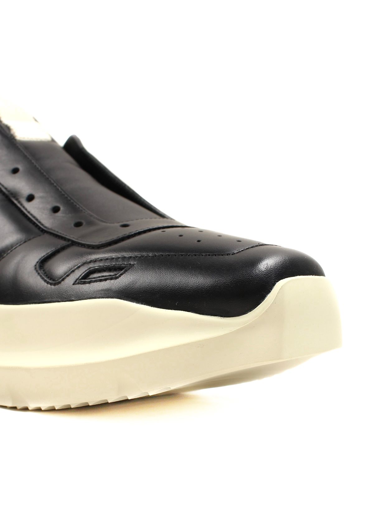 直営店舗・ショップ 新品 RICK OWENS GETH RUNNER ミルク スニーカー ...