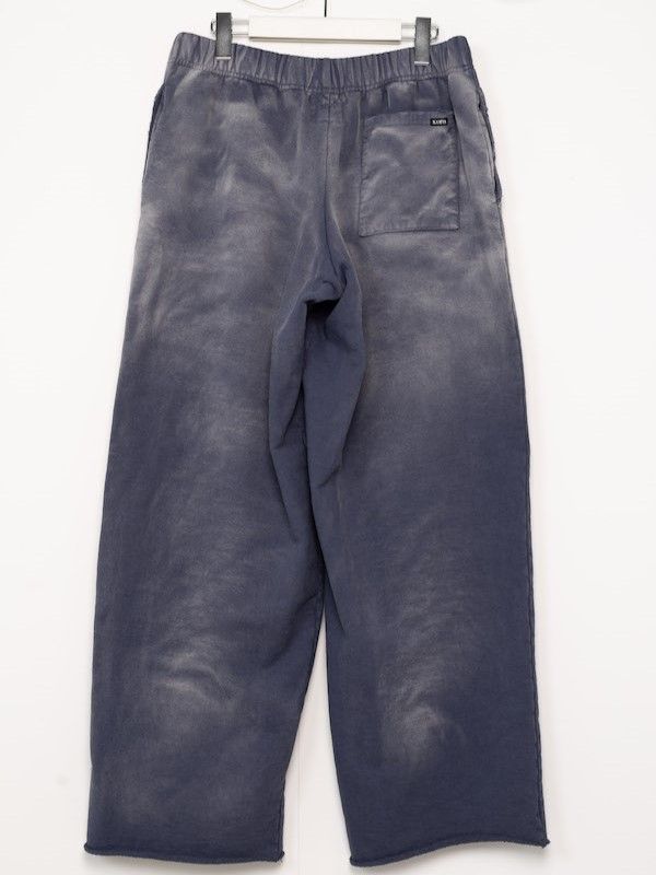 【24AW】ロデオ ブリーチ加工 スウェットパンツ / "RODEO"BREACHED PANTS / ネイビー