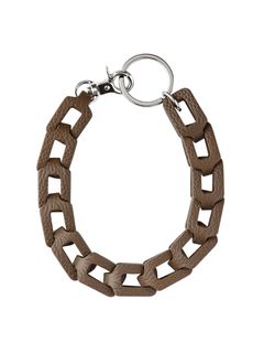 レザーチェーン ハンド ストラップ / HAND STRAP RECTANGLE / エトープ