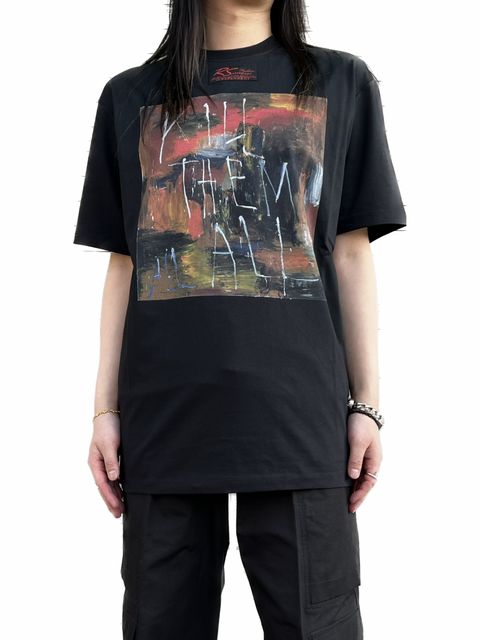 Sサイズ）23SS RAF SIMONS ラフシモンズ Rロゴ Tシャツ