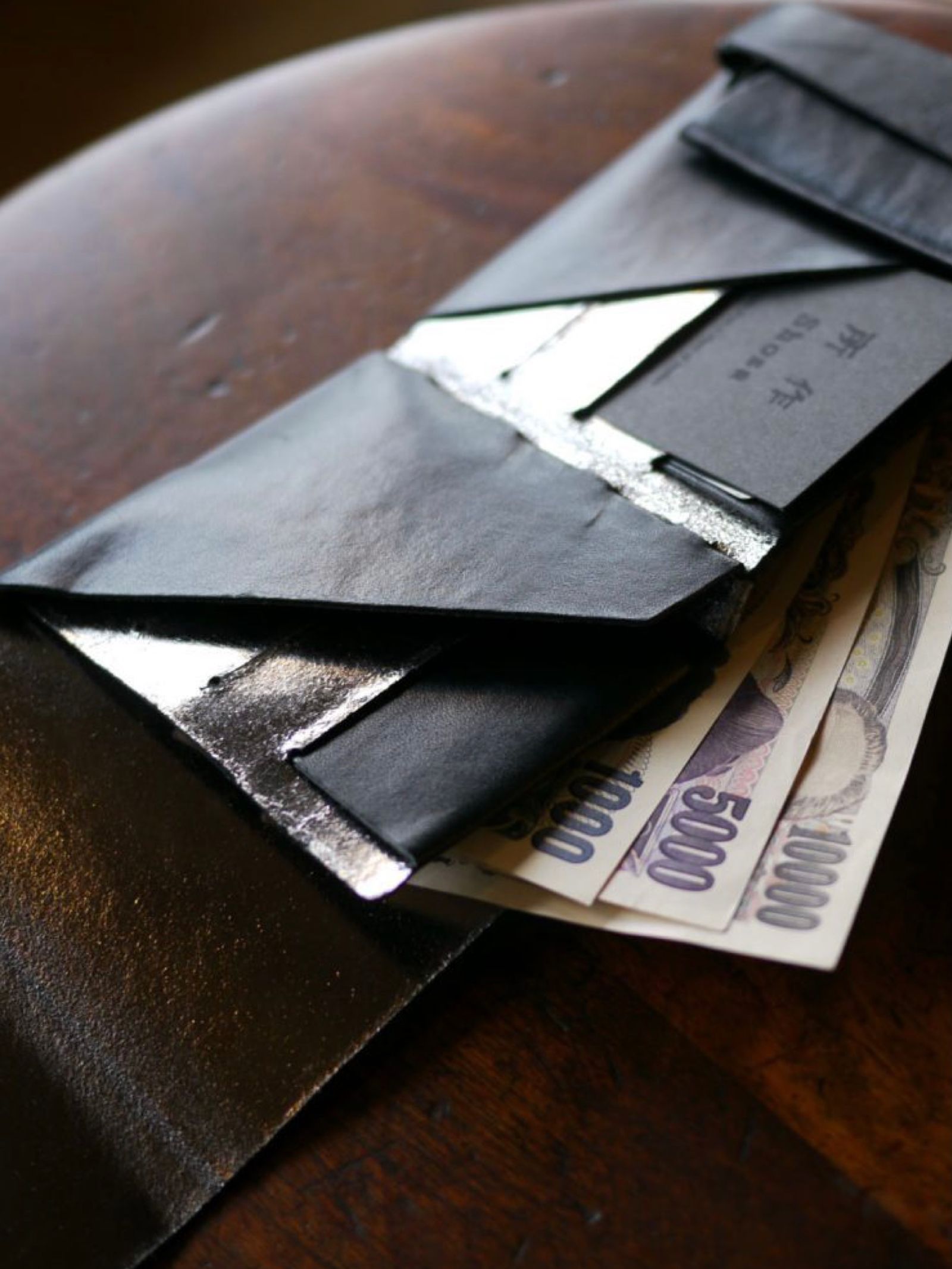 ボレロ ショートウォレット / SHORT  WALLET 2.0 / ブラック × シルバー