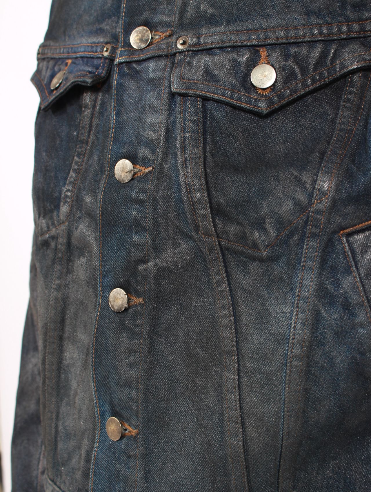【25AW】 3D トラッカー ジャケット デニム ジャケット  / 3D TRUCKER JACKET / LUSTER COATED DARK INDIGO(ダーク インディゴ)