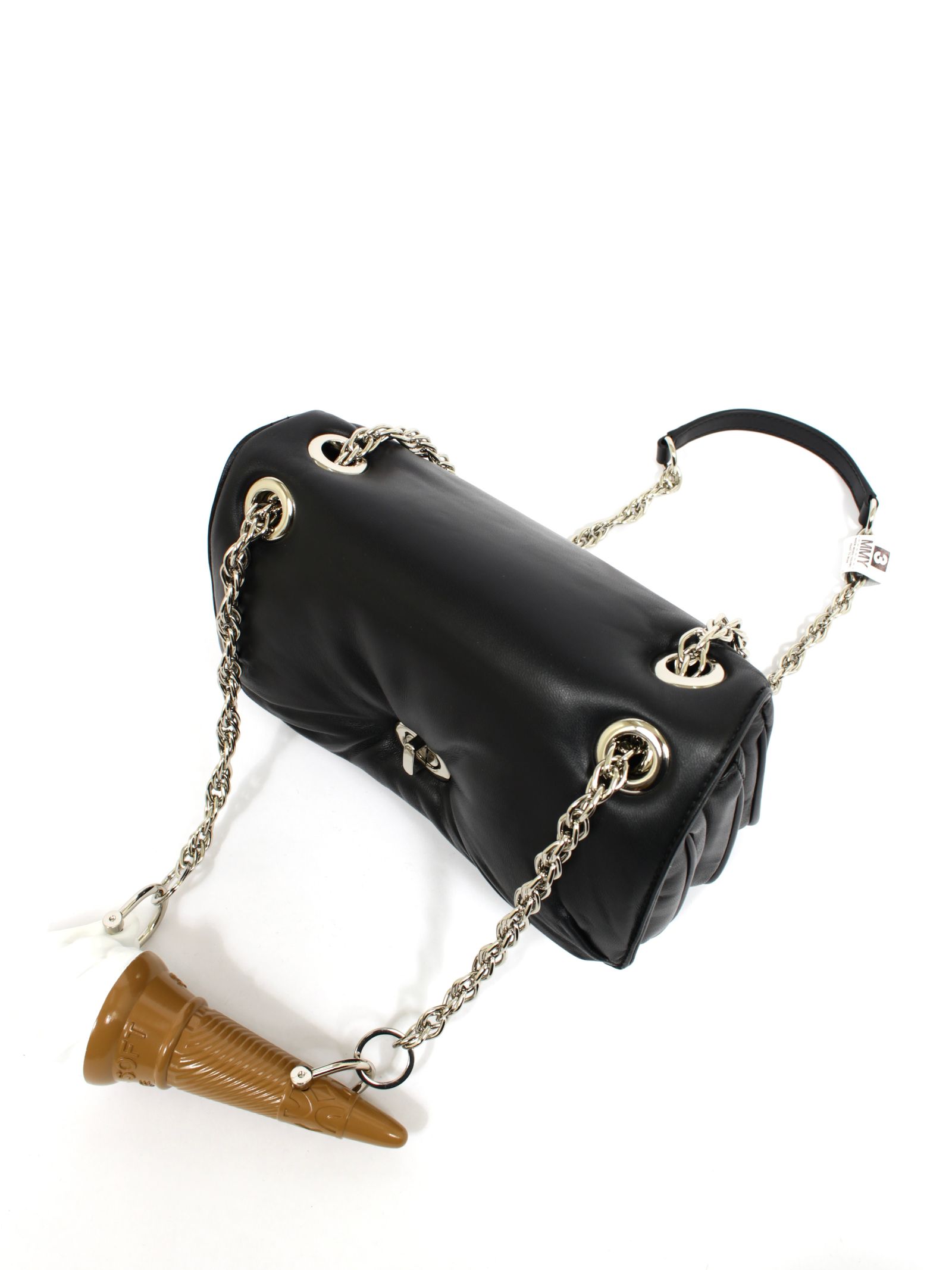 ソフトクリーム サーブ ショルダー バッグ / SOFTSERVE SHOULDER BAG / ブラック