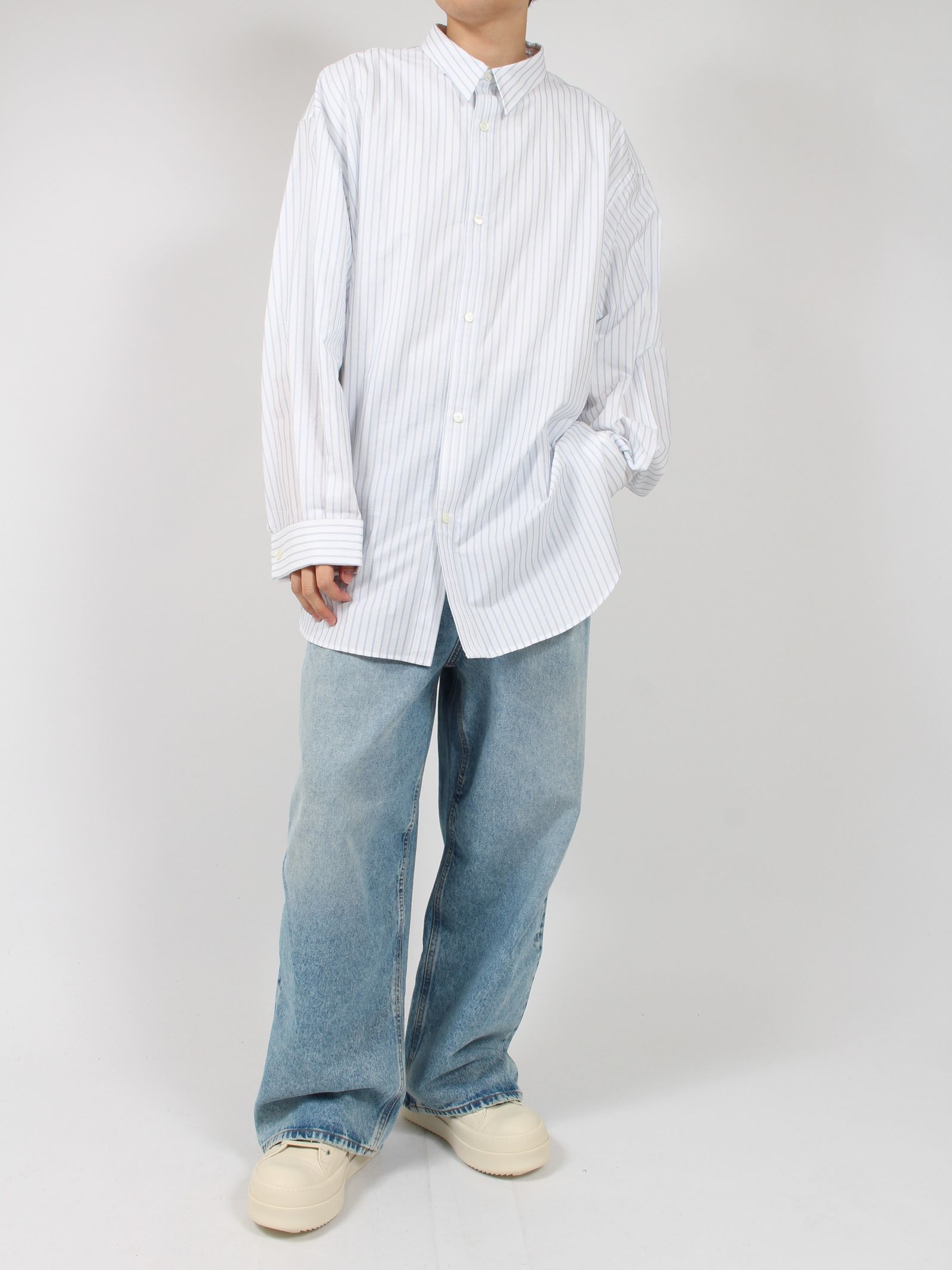 HED MAYNER - 【24SS】オーバーサイズ ストライプ HED MAYNER - 【24SS】オーバーサイズ ストライプ